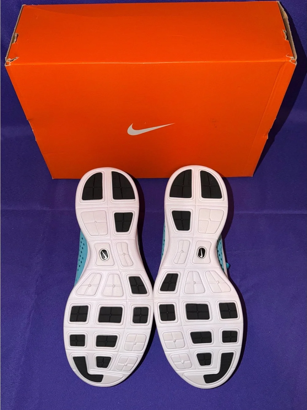 New Nike Lunaracer 4 Men’s Running Shoes in Chlorine Blue & White Size 11